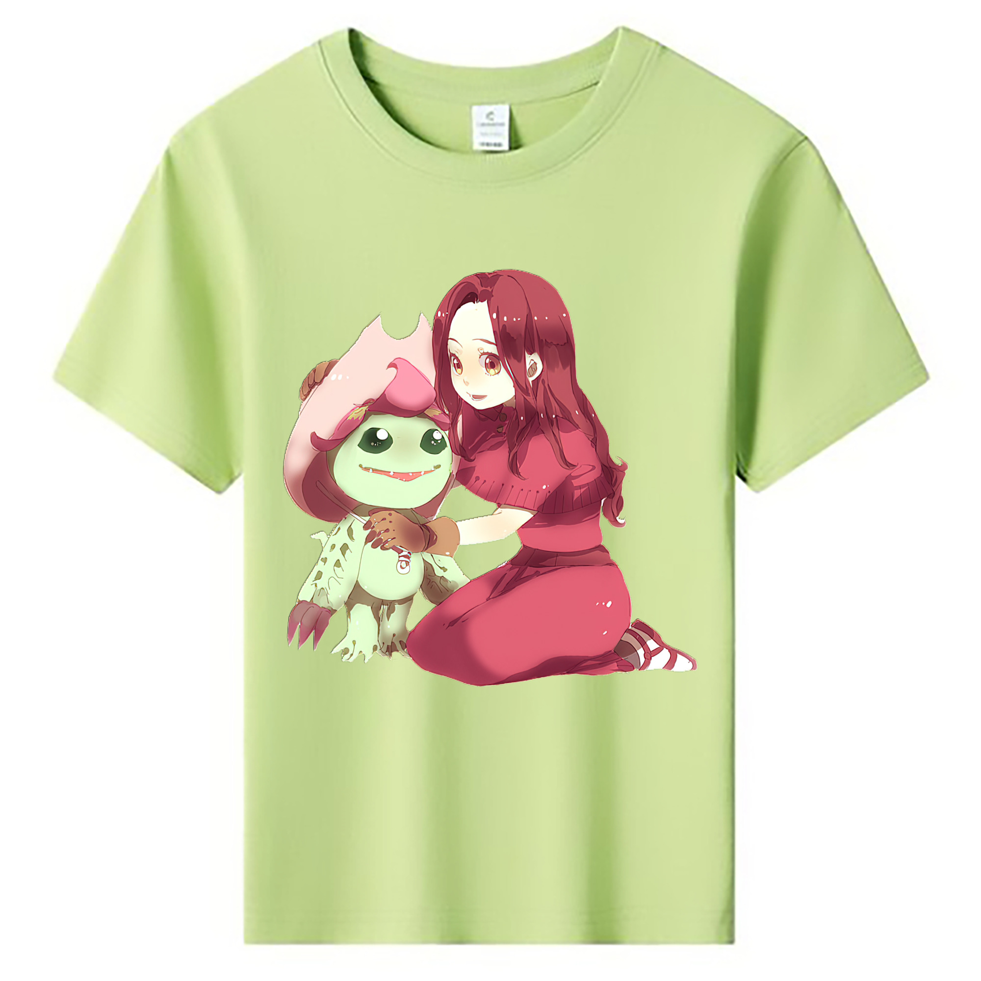 （画像用） Digimon デジタルモンスター/デジモン 綿100％キッズTシャツ（フロントプリント）